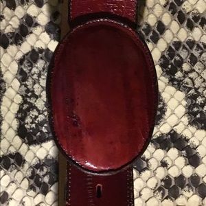 TONY LAMA EEL SKIN BELT